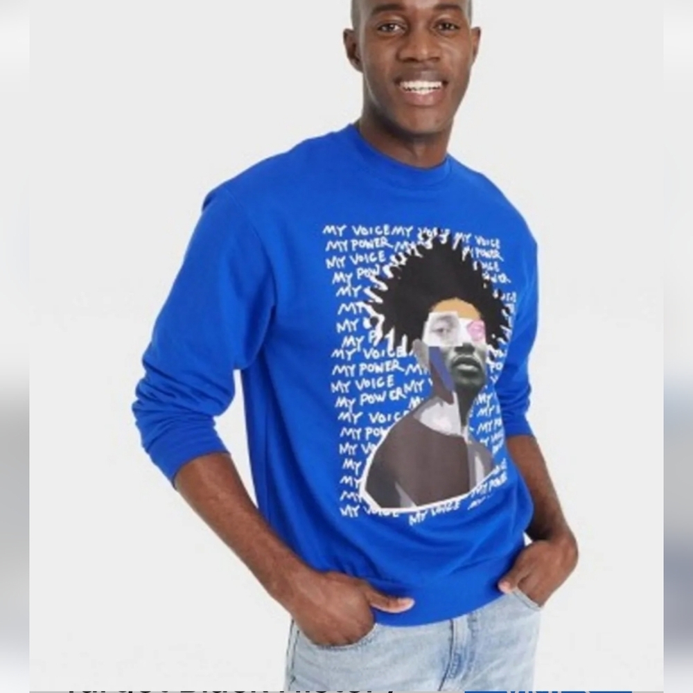 #M22 Target Blue Black History Month Sweatshirt